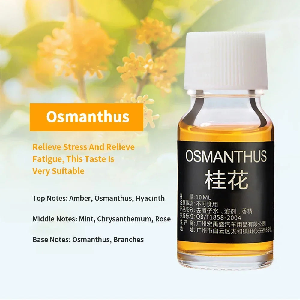 18 Flavors Essential Oils for Aroma Diffuser Air Humidifier Home Water-Soluble 10Ml Air Freshener Scents Fragrance Oil Perfume