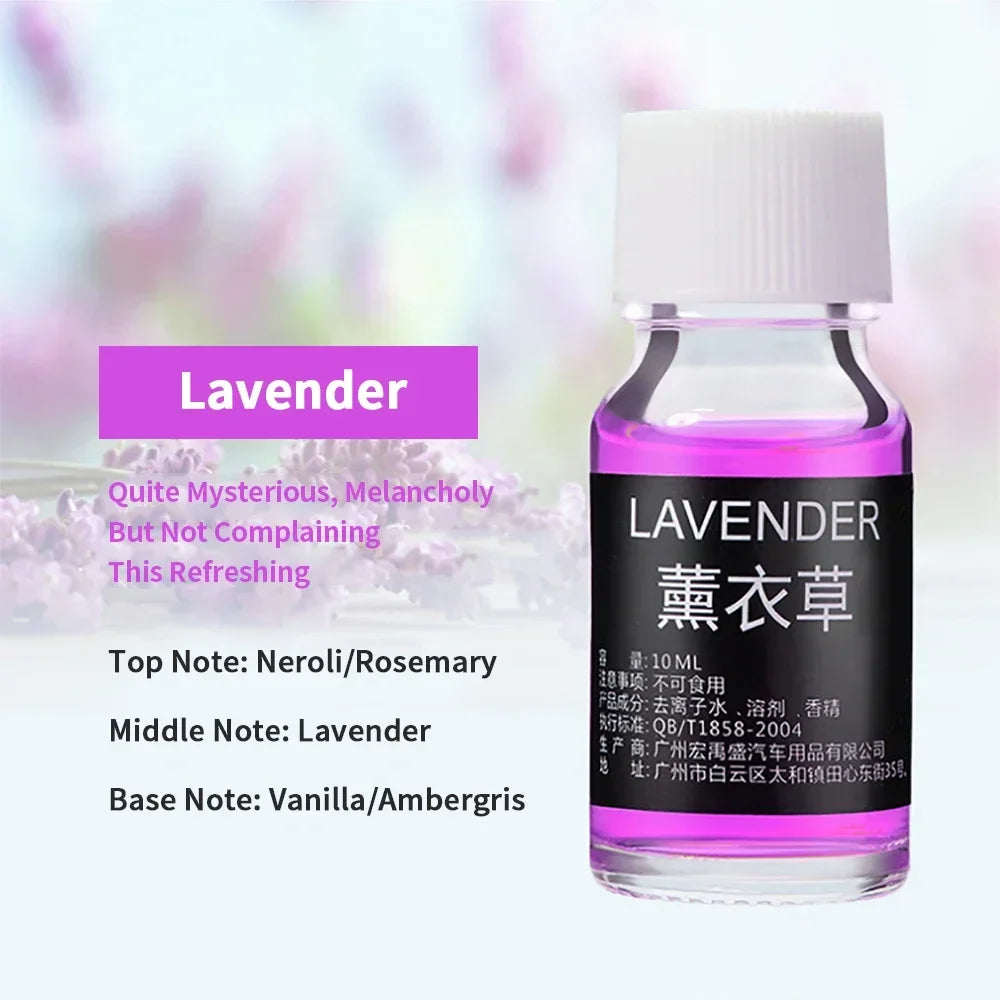 18 Flavors Essential Oils for Aroma Diffuser Air Humidifier Home Water-Soluble 10Ml Air Freshener Scents Fragrance Oil Perfume
